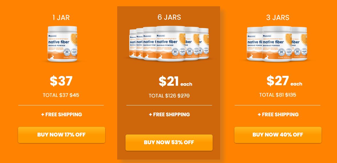 Native Path Fiber 3 Bundle | Gut Health, Digestion &amp; Savings