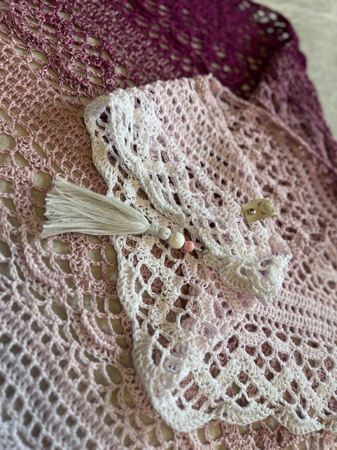 Chusta &quot;Wiśniowy Sad&quot;