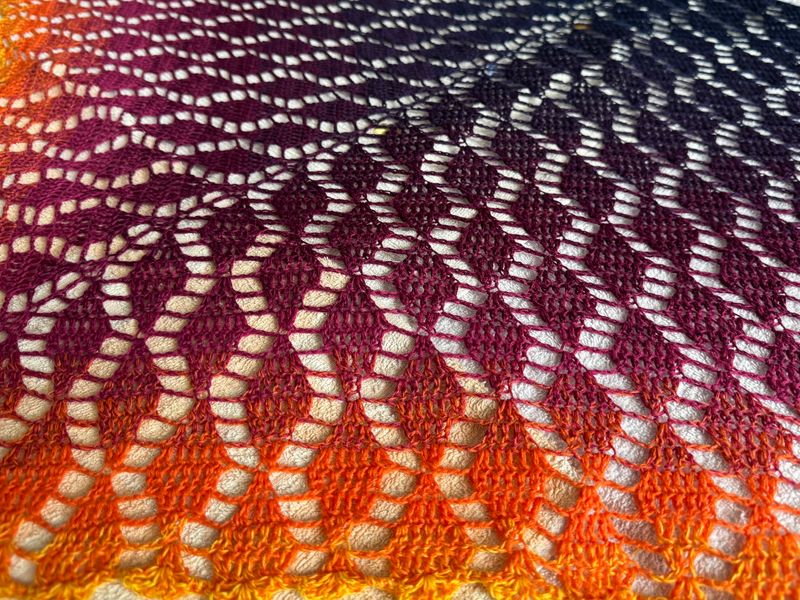 Chusta „Zachód Słońca”