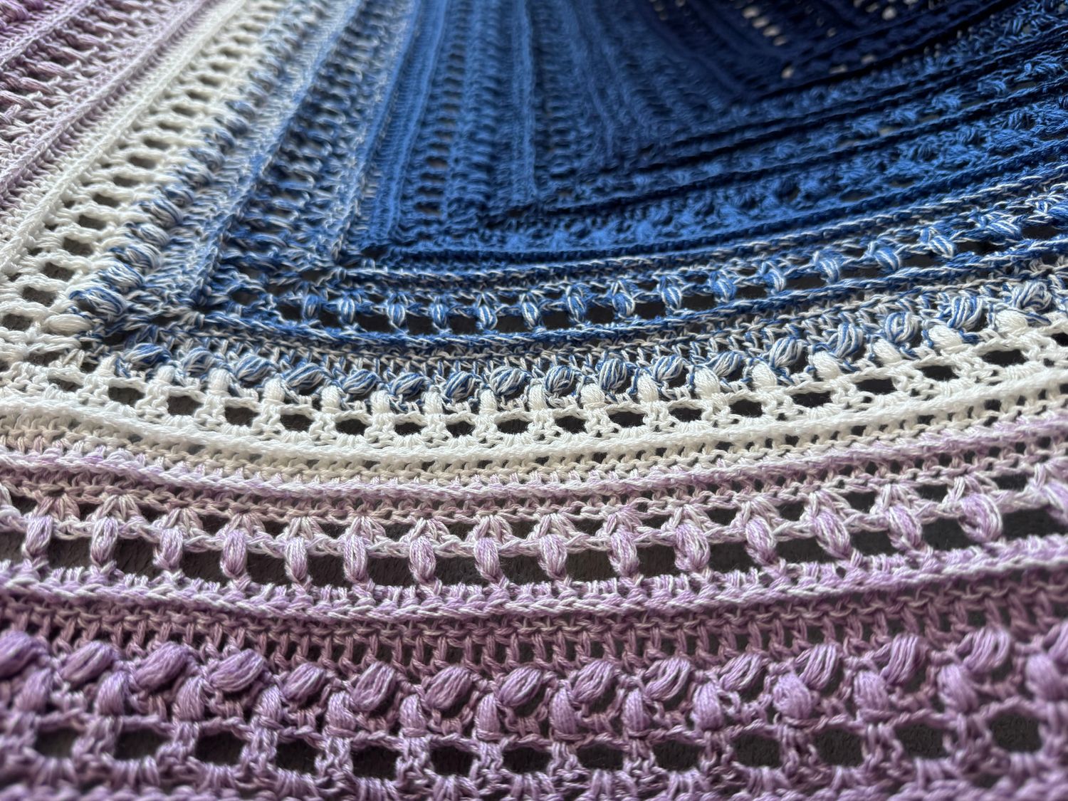 Chusta „Wieczorne Mgły”