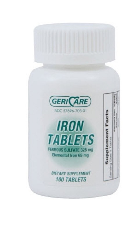 Iron Tablets 325 mg