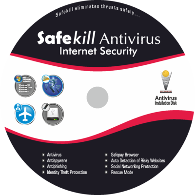 Safekill Antivirus (One Year / 3 Users)