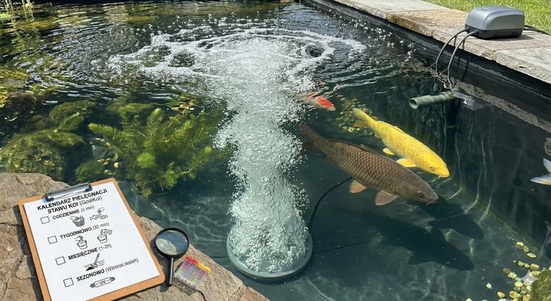 Napowietrzanie stawu latem – dlaczego Twoje ryby potrzebują tlenu?