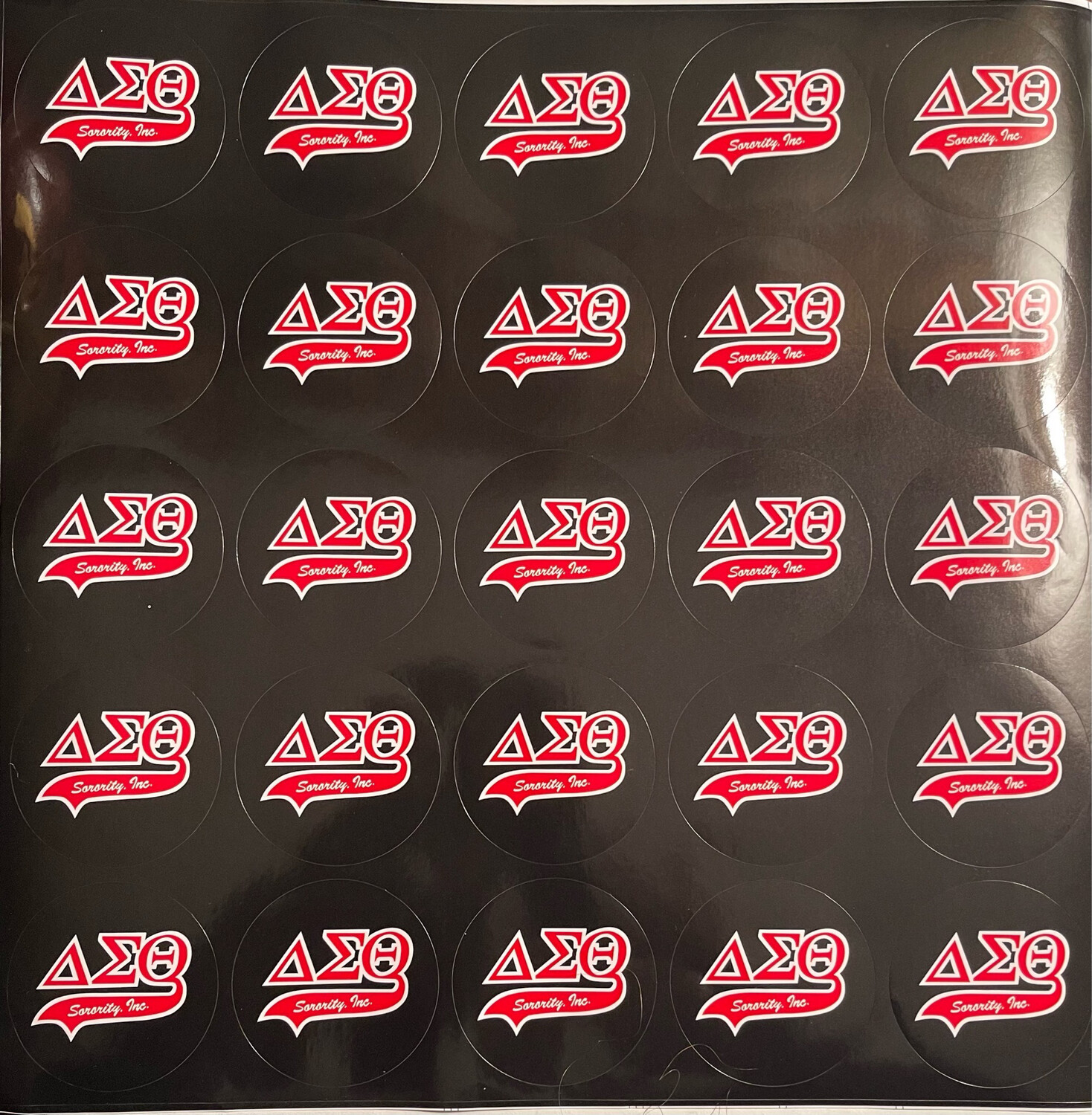 Sticker Sheet Of 25 Stickers