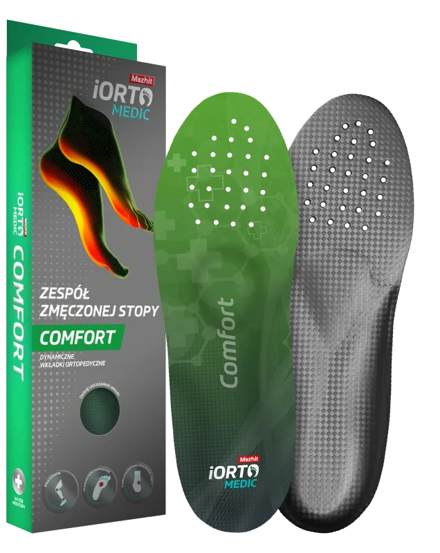 Wkładki na śródstopie iORTO MEDIC COMFORT ZESPÓŁ ZMĘCZONEJ STOPY