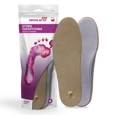 Wkładki ATOMIC na stopę cukrzycową