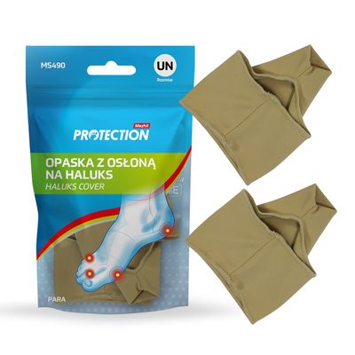 Opaska z osłoną na haluks