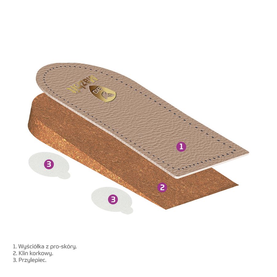 Podpiętki na skrót kończyny 10mm