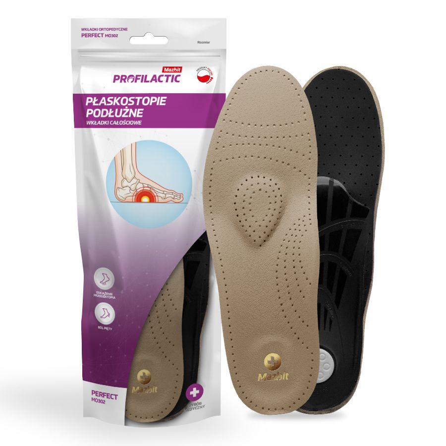 Wkładki PERFECT na płaskostopie