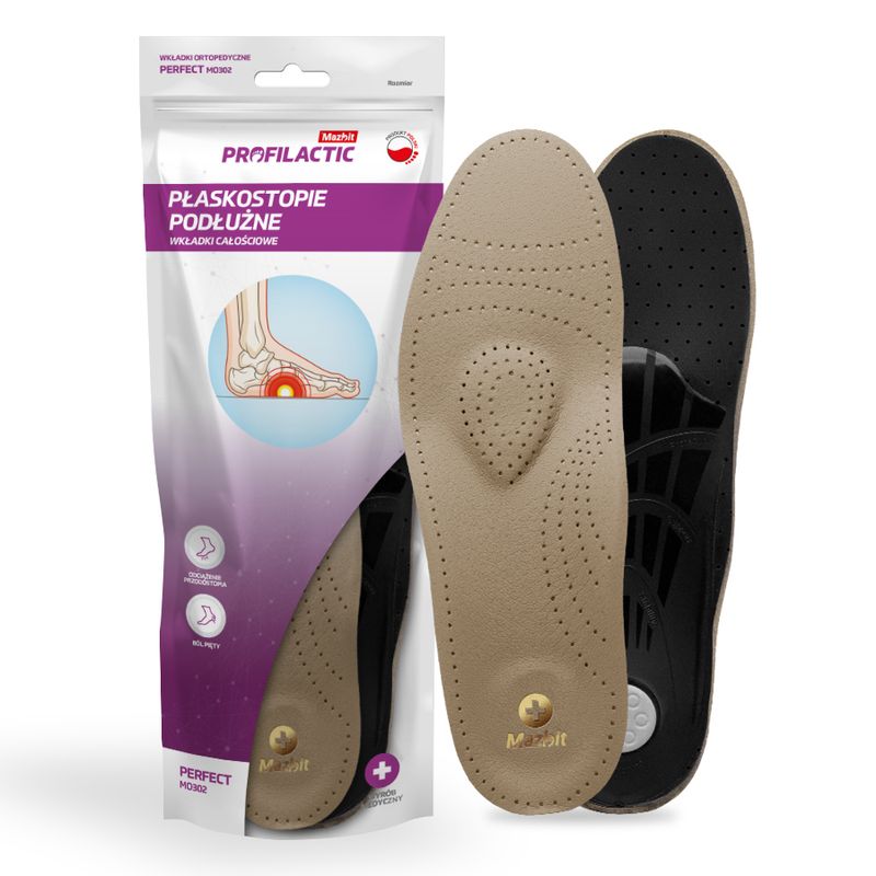 Wkładki PERFECT na płaskostopie
