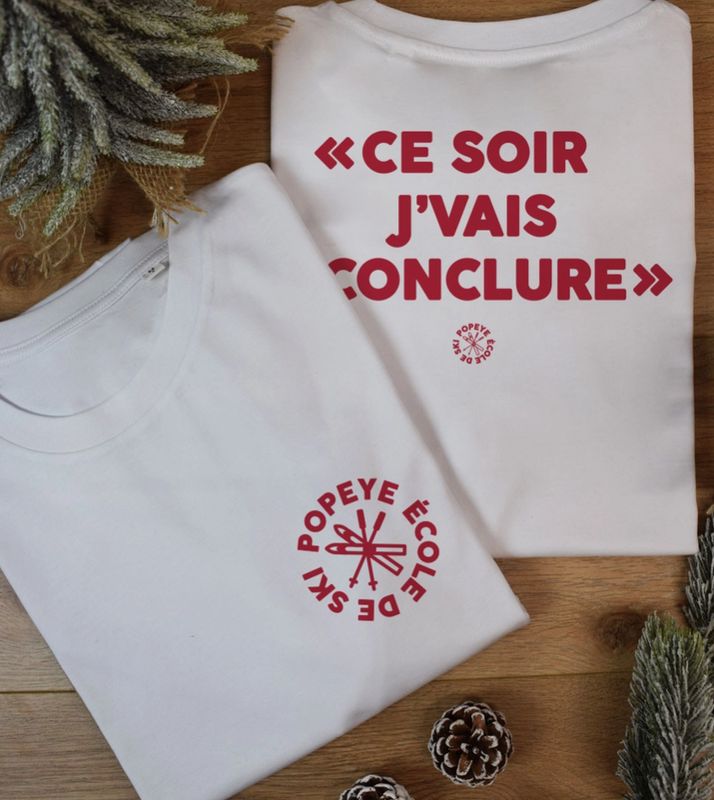 T-Shirt "Ce soir j'vais conclure" Popeye LBFDS