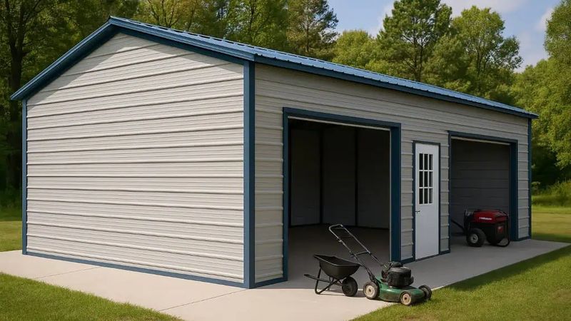 30x40 Garage With Lean-to