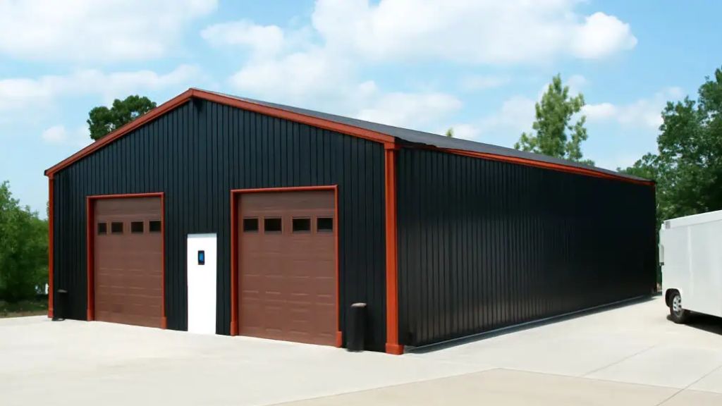 40x60 Commercial Steel Garage