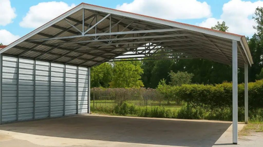 40x40 Commercial Carport