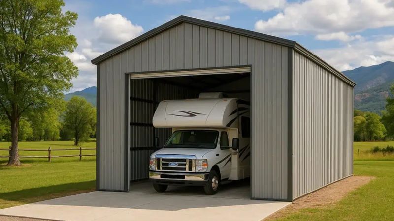 20x30 Class A RV Garage