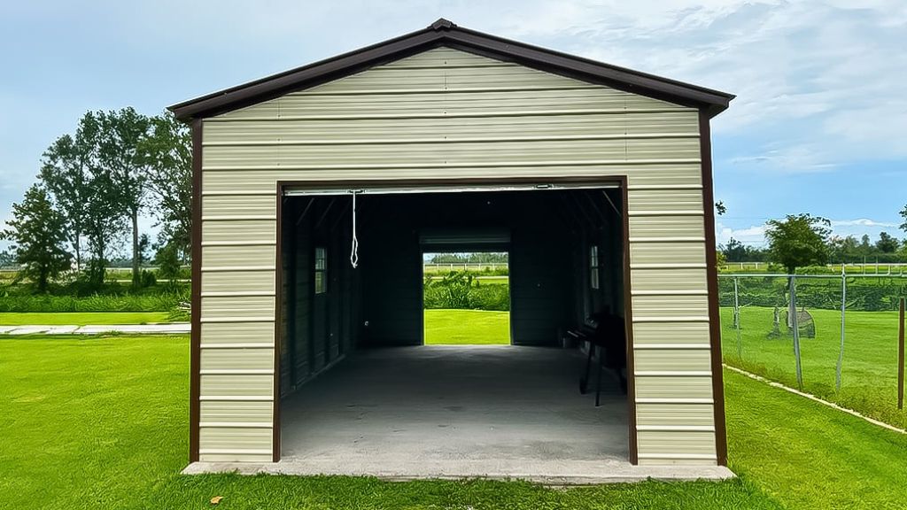 15x30 Metal Storage Building