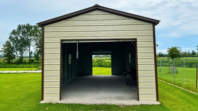 15x30 Metal Storage Building