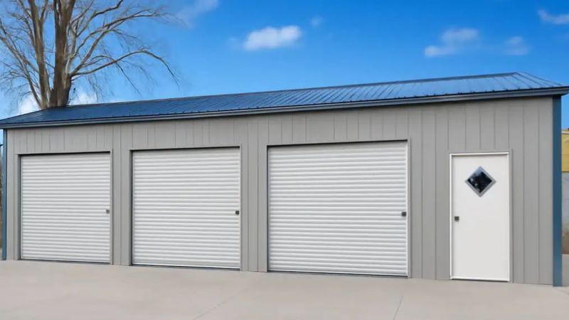 24x40 Three Car Garage