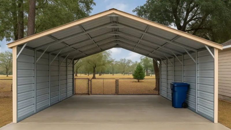 18x24 A-Frame Carport