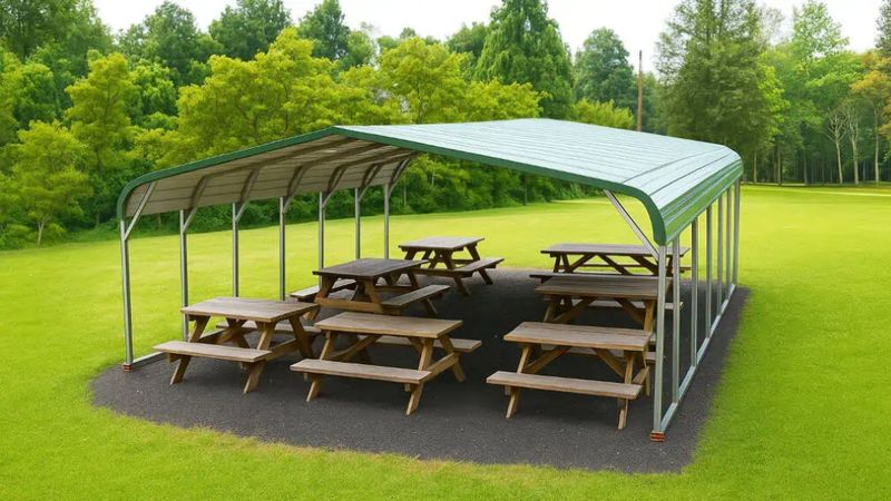 24x30 Regular Roof Carport