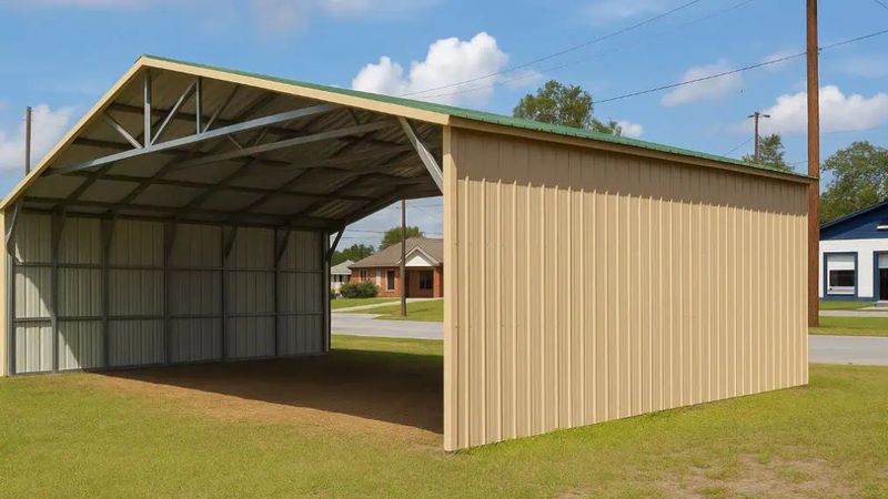 40x30 All Vertical Carport