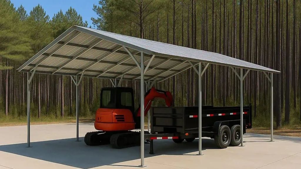 30x30 Triple Wide Carport