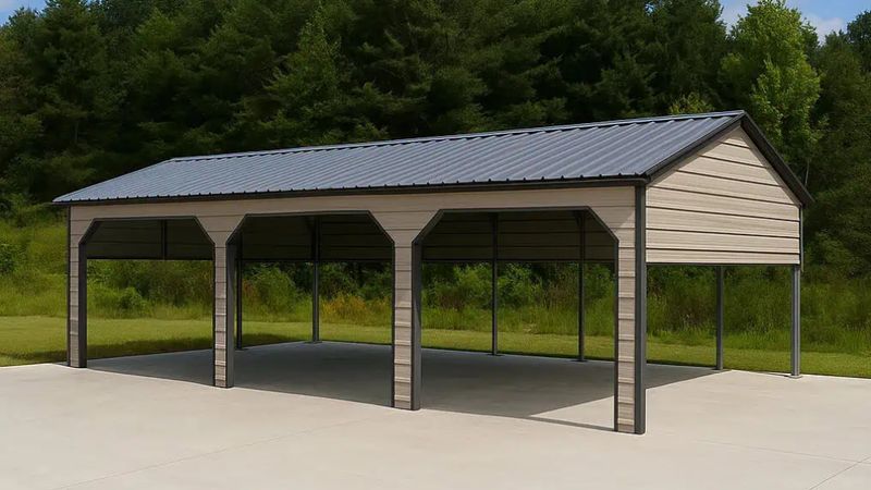 18x40 Metal Carport