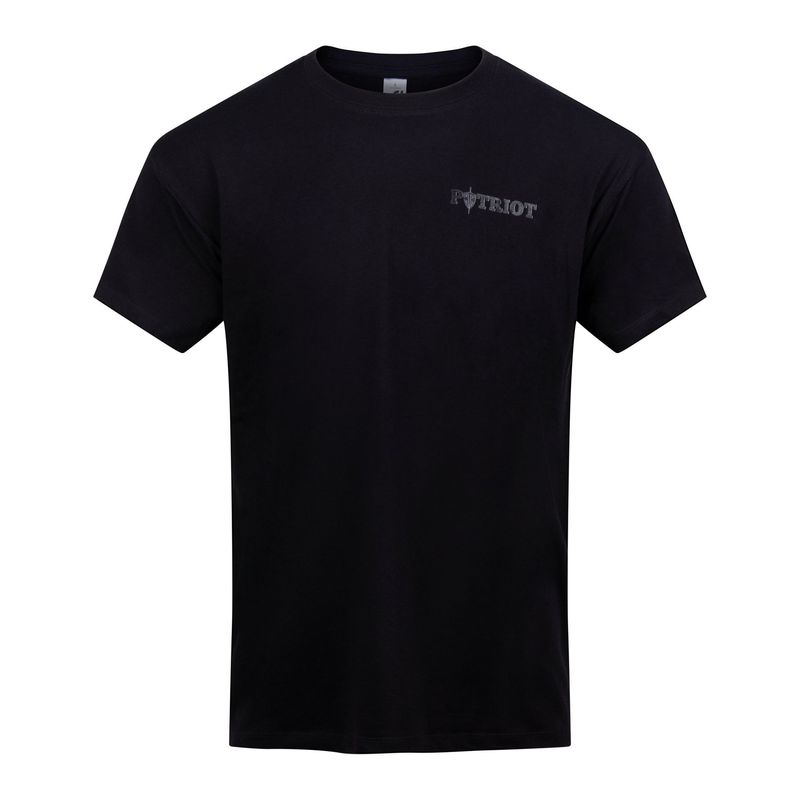Patriot Printed Black Out T-Shirt