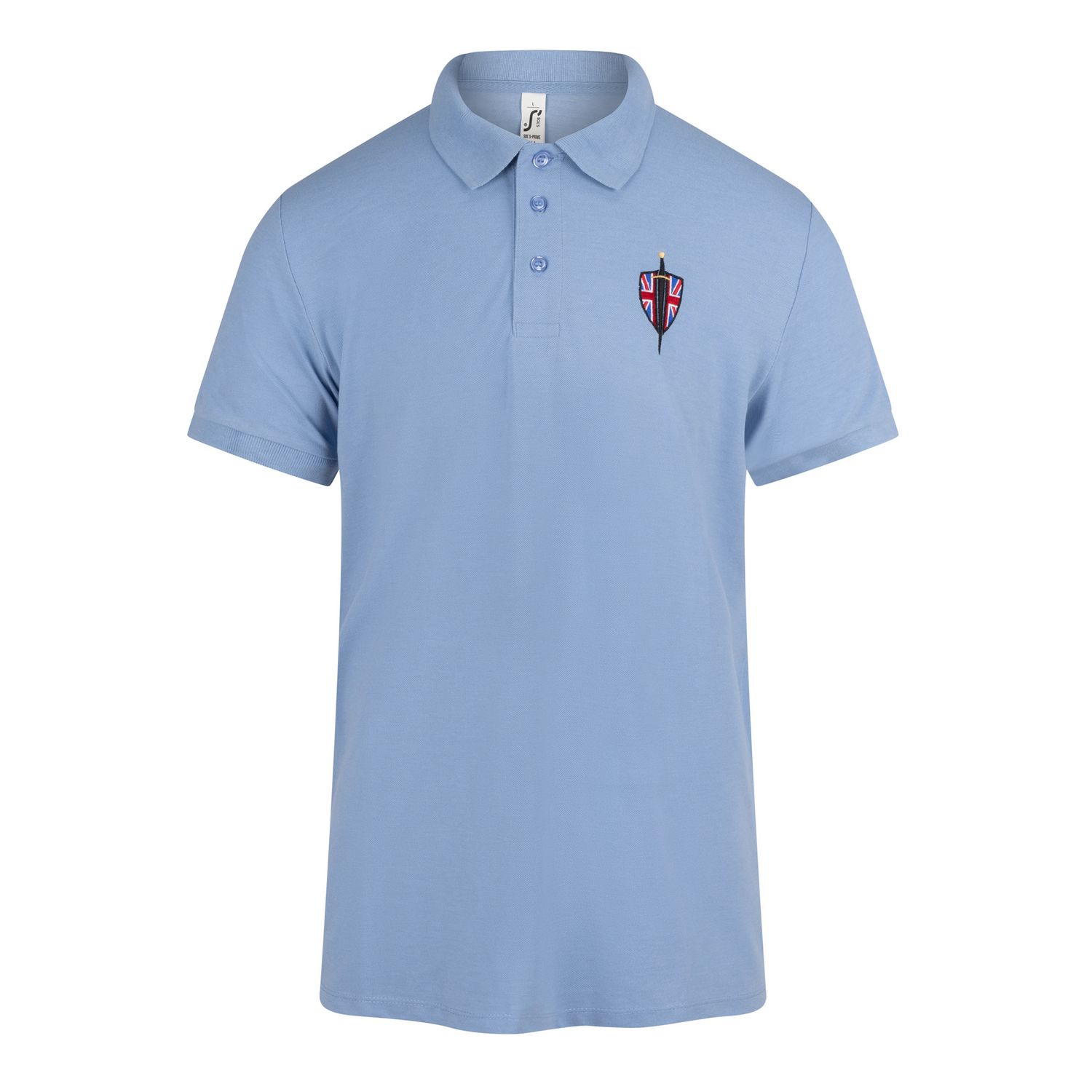 Patriot Embroidered Crest Polo Shirt