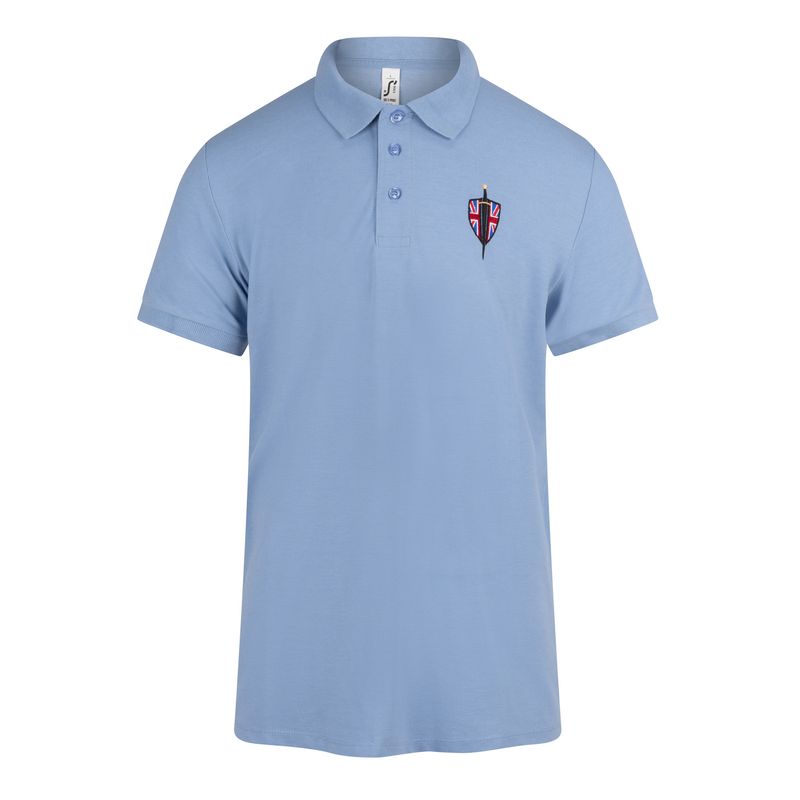 Patriot Embroidered Crest Polo Shirt