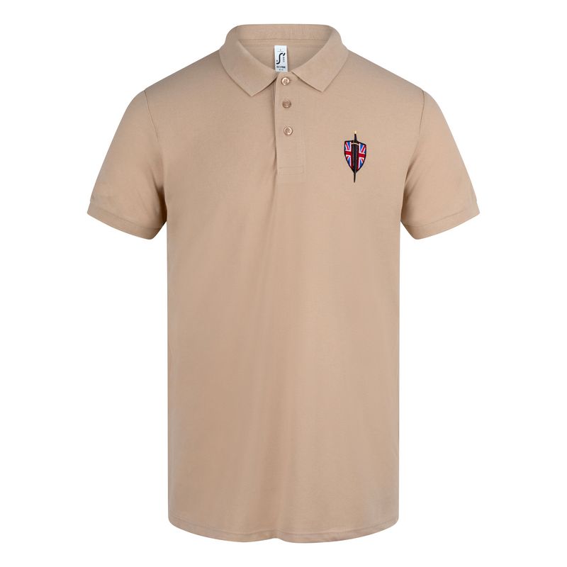Patriot Embroidered Crest Polo Shirt