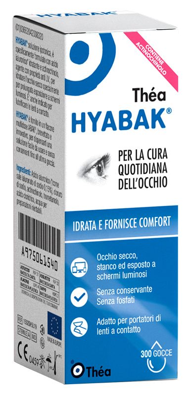 HYABAK SOLUZIONE OFTALMICA10ML