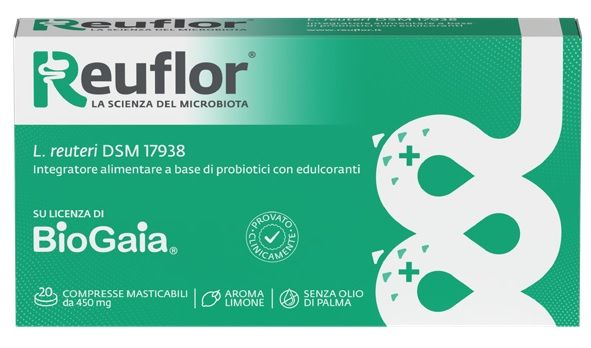 REUFLOR 20CPR MASTICABILI REUFLOR 20CPR MASTICABILI