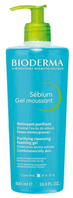 SEBIUM GEL MOUSSANT 500ML SEBIUM GEL MOUSSANT 500ML