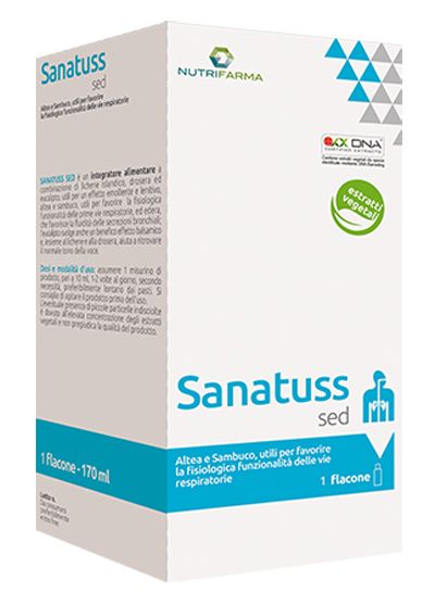 SANATUSS SED 170ML NUTRIFARMA