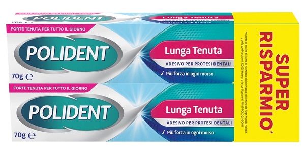 POLIDENT LUNGA TENUTA 2X70G