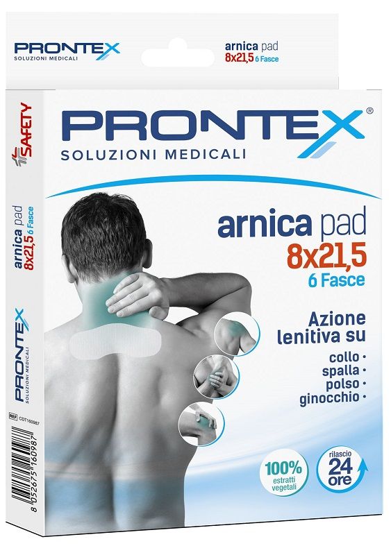 PRONTEX ARNICA PAD 8X21,5 6PZ