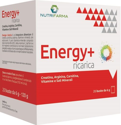 ENERGY+ RICARICA 20BUST ENERGY+ RICARICA 20BUST