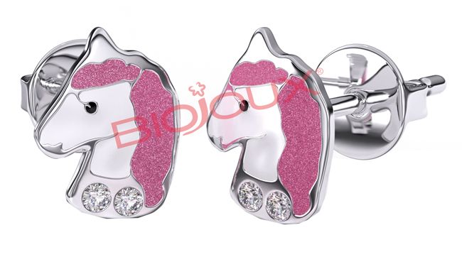 BJT701 ORECCHINI ROSE UNICO SS