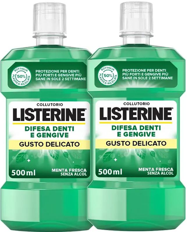 LISTERINE DENTI&amp;GENGIVE2X500ML
