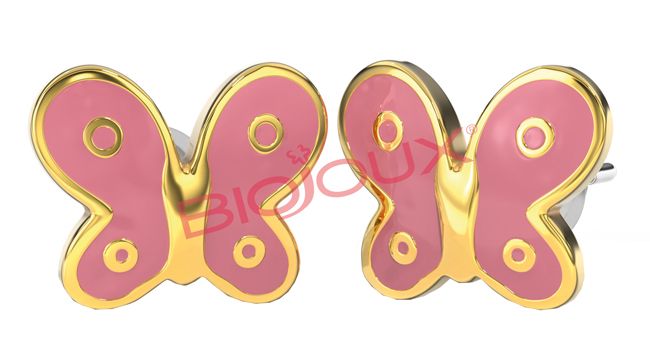 BJT710 ORECCHINI PINK BUTT GP