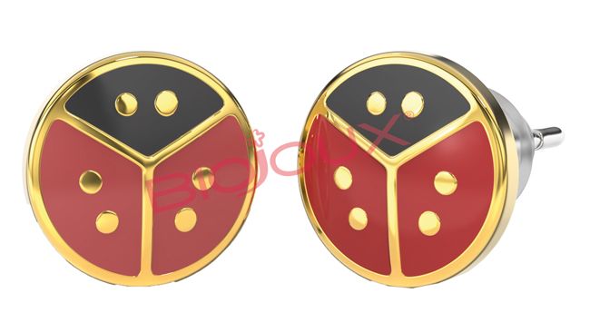 BJT720 ORECCHINI BABY LADYB GP