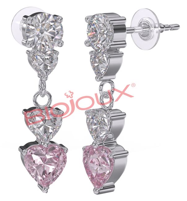 BJT333 ORECCHINI DONNA ROSE SS