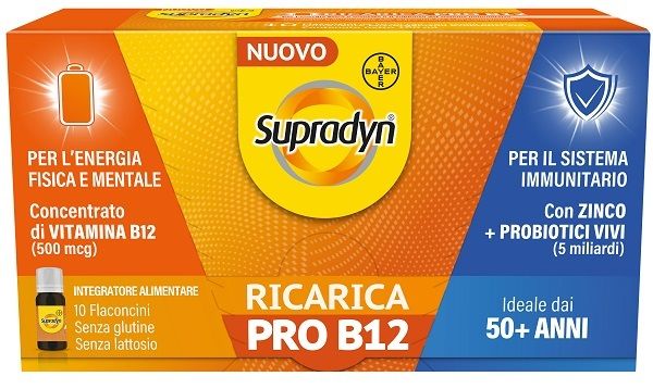 SUPRADYN RICARICA PRO B12 10FL SUPRADYN RICARICA PRO B12 10FL
