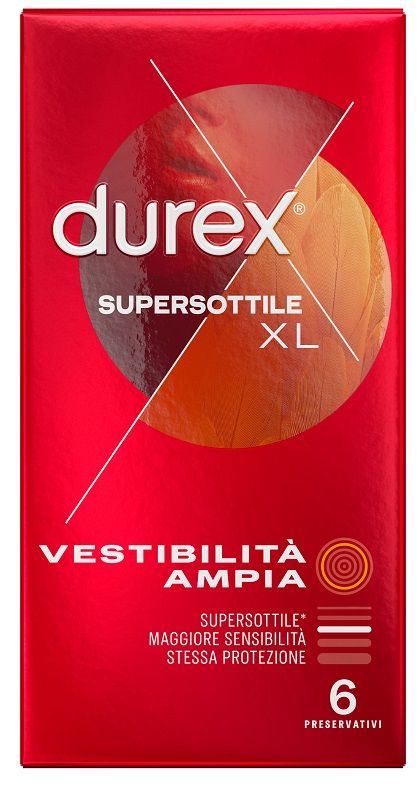DUREX SUPERSOTTILE XL 6PZ