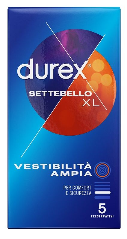 DUREX SETTEBELLO XL 5PZ DUREX SETTEBELLO XL 5PZ