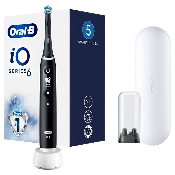 ORALB IO 6 BLACK SPAZZ+2REFILL ORALB IO 6 BLACK SPAZZ+2REFILL