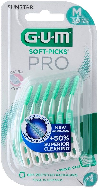 GUM SOFT PICK PRO MEDIUM 30PZ