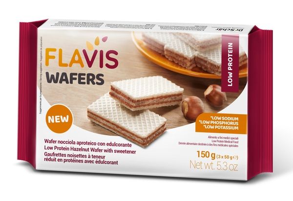 FLAVIS WAFERS NOCCIOLA 3X50G FLAVIS WAFERS NOCCIOLA 3X50G
