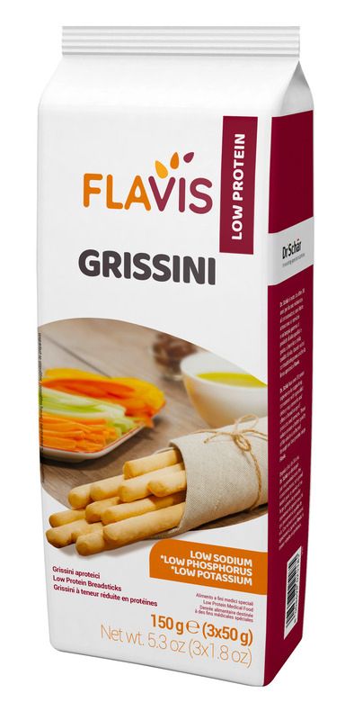 FLAVIS GRISSINI 3X50G FLAVIS GRISSINI 3X50G
